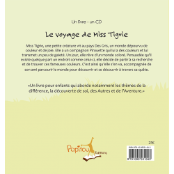 Le voyage de Miss Tigrie : Livre + CD